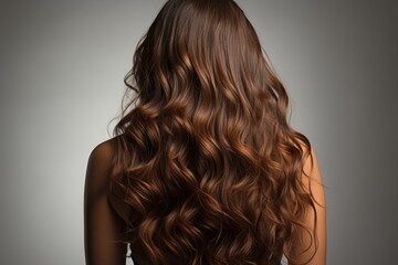 Naklejka premium view of womens hairstyles seen from behind professional photography