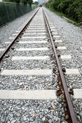 Naklejka premium 철도