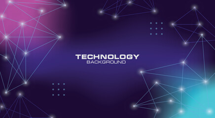 Abstract background with a gradient, depicting network technology.