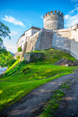 Fototapeta na wymiar Cesky Sternberk medieval castle in Czechia