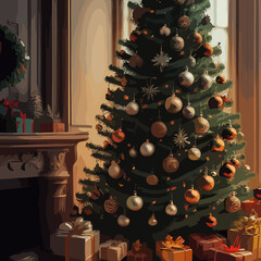 { "prompt": "Create an image with a Christmas tree.", "layers": "pexels", "num_results": 1, "resolution": "high", "orientation": "portrait", "keyword": "Christmas tree", "style": "festive", "color_pal