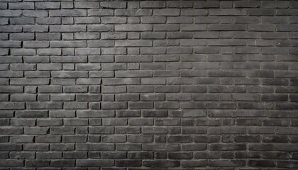 Fototapeta na wymiar dark brick wall texture background pattern wall brick surface texture brickwork painted of black color interior old clean concrete grid uneven