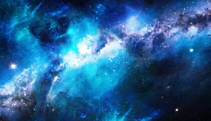 abstract blue galaxy space background colorful cosmos universe backdrop