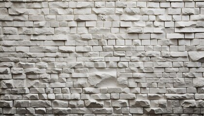 white stone mosaic wall background texture