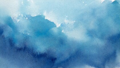 blue azure turquoise abstract watercolor background for textures backgrounds and web banners design