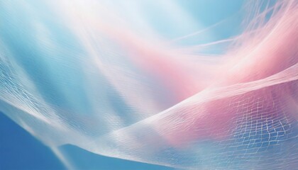 minimalistic abstract blurred background of light blue and pink colors in pastel gentle shades...