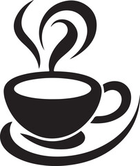 Coffee Cup Line Art Vector Illustration