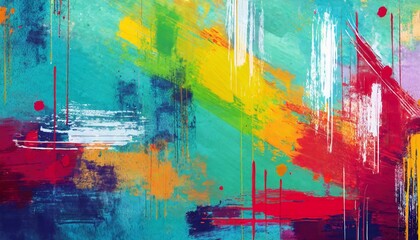 Obraz na płótnie Canvas painting style illustration abstract background in minimal and grunge brush stroke style generative ai