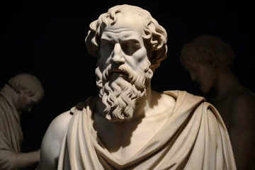 Fotobehang Aristoteles Teaching - Ancient Greece. Generative AI © Delilah