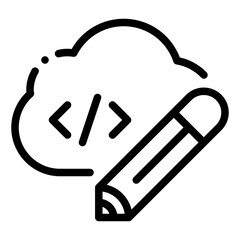programming pencil icon