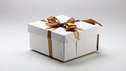 Obraz premium Gift Box, White Background, Studio Shot