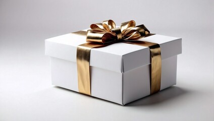 Obraz premium Gift Box, White Background, Studio Shot