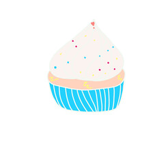 cupcake with icing