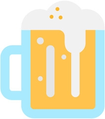 vectorized beer, beer sticker, vector sticker, emoji sticker, beverage vector emoji