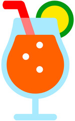 vectorized juice, juice sticker, vector sticker, emoji sticker, beverage vector emoji