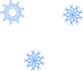 hand drawing sketch snowflake