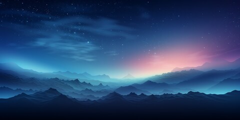 Fototapeta premium Abstract dark blue gradient grayscale for web background design. Retro vintage style. Abstract background. Trendy style.