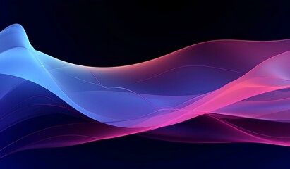 Abstract background with wavy lines.  illustration for your design.