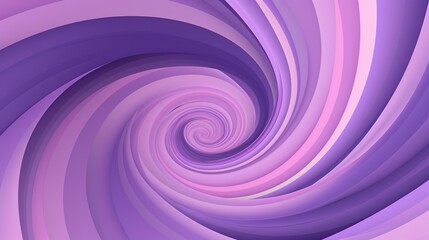 Obraz premium Purple Spiral Whirl Abstract Wallpaper Background with Hypnotic Elegance