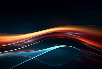 Fototapeta premium Abstract background. Futuristic technology style. Elegant background for business tech presentations.