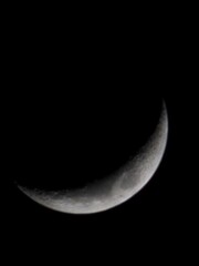 Naklejka premium moon in the sky