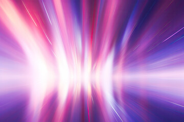 abstract background with the colored dots and blurred  rays of light