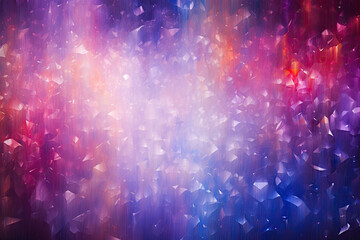 abstract background with the colored dots and blurred  rays of light