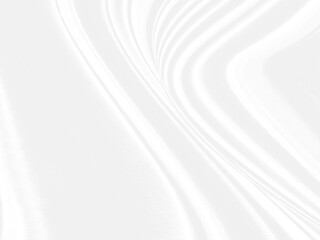 beautiful Clean fashion woven soft fabric abstract smooth curve shape decorative textile white background