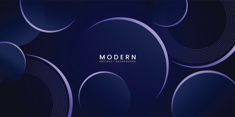 Blue abstract background with blue glowing geometric lines