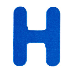 letter H uppercase alphabet wood png file