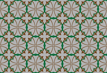 abstract illustration | retro geometric pattern | mosaic wallpaper for xmas background,texture,theme,fabric,artwork or advertising design