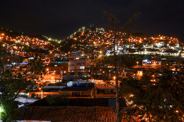 night view of the city