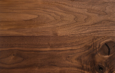 Two board of american black walnut with oil finish for texture