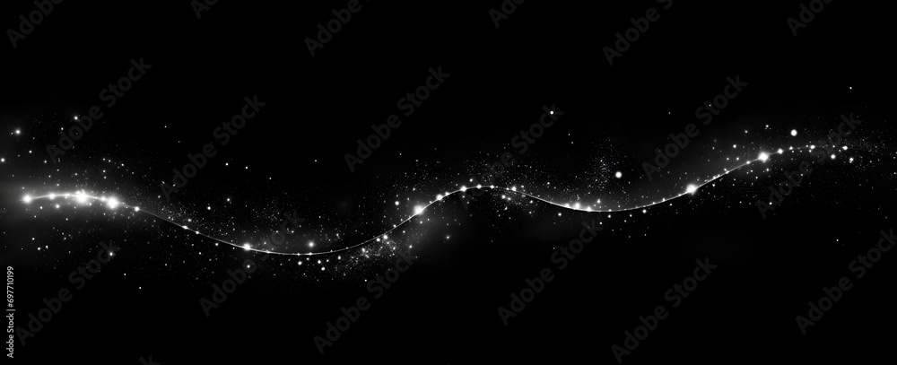 Poster luminous white lines of speed. light glowing effect. abstract motion lines. sparkling light, sparkle