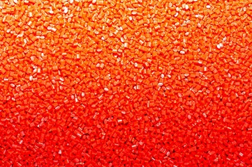 abs granules orange-red color