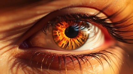 close up, eye, eyelash, human, iris, pupil, eyeball, macro, beauty, brown. background image close...