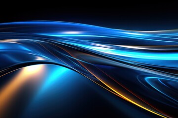 wave, line, colours, design, art, motion, wallpaper, colourful, light, bright. abstract art background image with smooth lines blue color motion likes liquid and wave line light via ai generate.