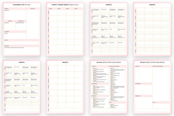 Cleaning Planners