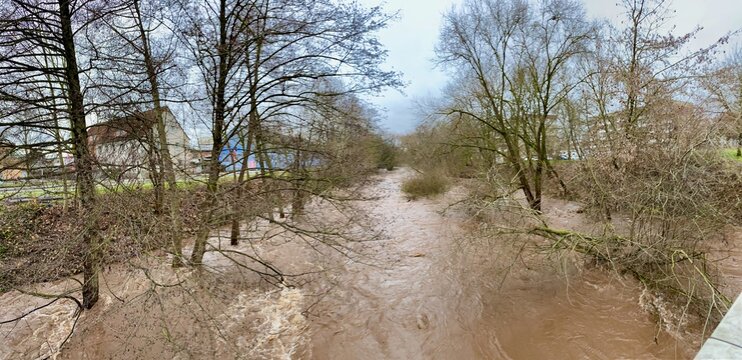 Hochwasser in Nordhausen an der Zorge