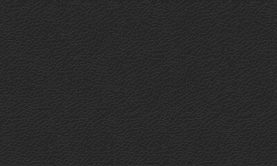 Black leather texture. Seamless vector pattern. Leather background.