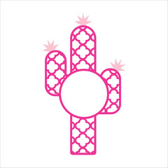 Stylish , fashionable  and awesome Cactus Love art and illustrator