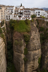 Paisaje del pueblo de Ronda (provincia de Málaga, España)