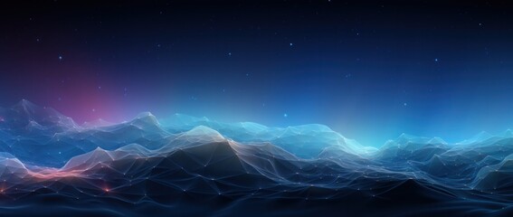 cyber, data, landscape, network, 3d illustration, analysis, artificial intelligence, geo, land, mountain. terrain-like surface three-dimensional peaks and valleys of data generated surface via AI. © sornthanashatr