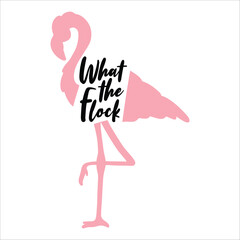 Stylish , fashionable  and awesome Flamingo art and illustrator