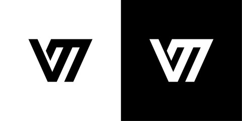 vector logo vm abstract - obrazy, fototapety, plakaty