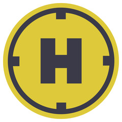 Obraz premium Helipad