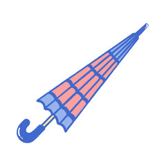 svg rainy in autumn doodle element set