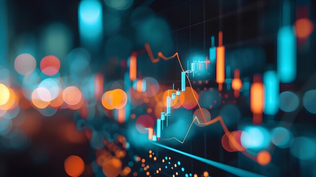 Interest Rates Growth Chart and Financial Analysis