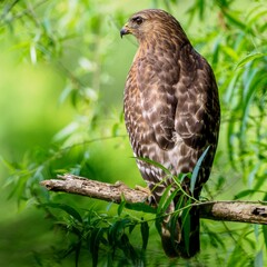 Red-shouldered Hawk