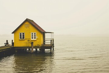 house on the lake